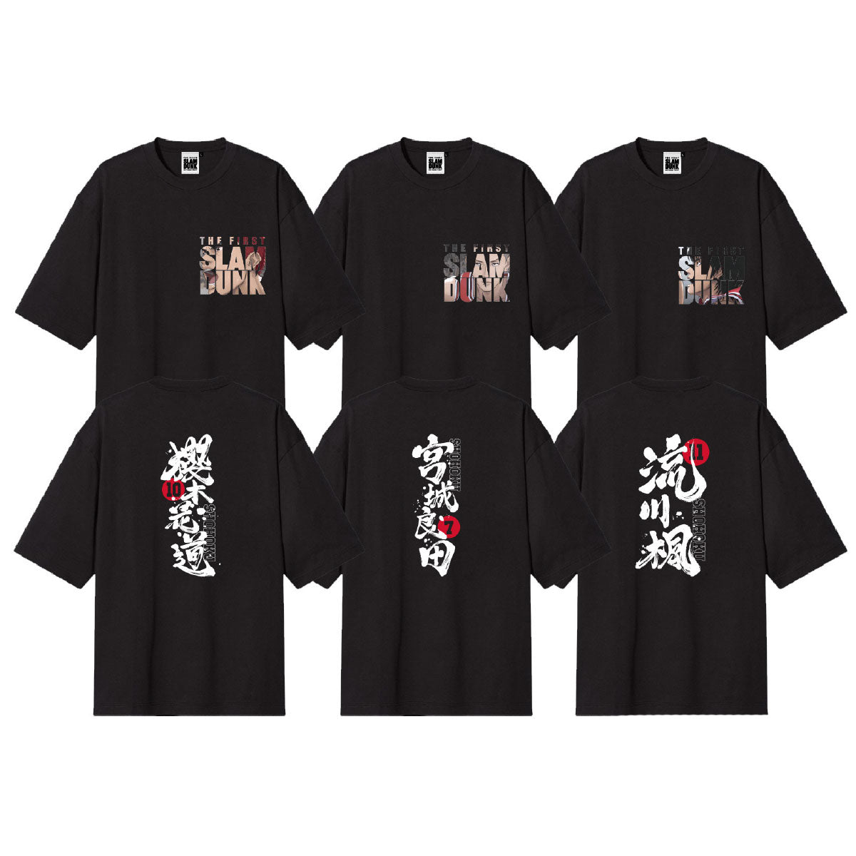 Slam Dunk 男兒當入樽 Oversized T-Shirt 角色