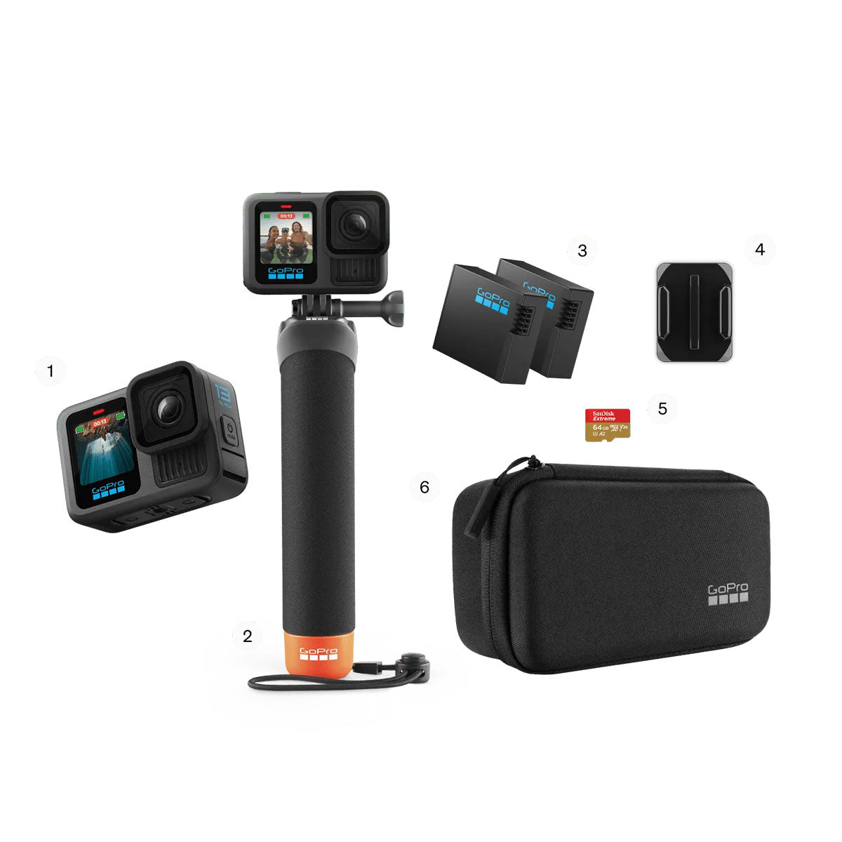 GoPro HERO13 BLACK Accessories Bundle 運動相機+ 配件套裝