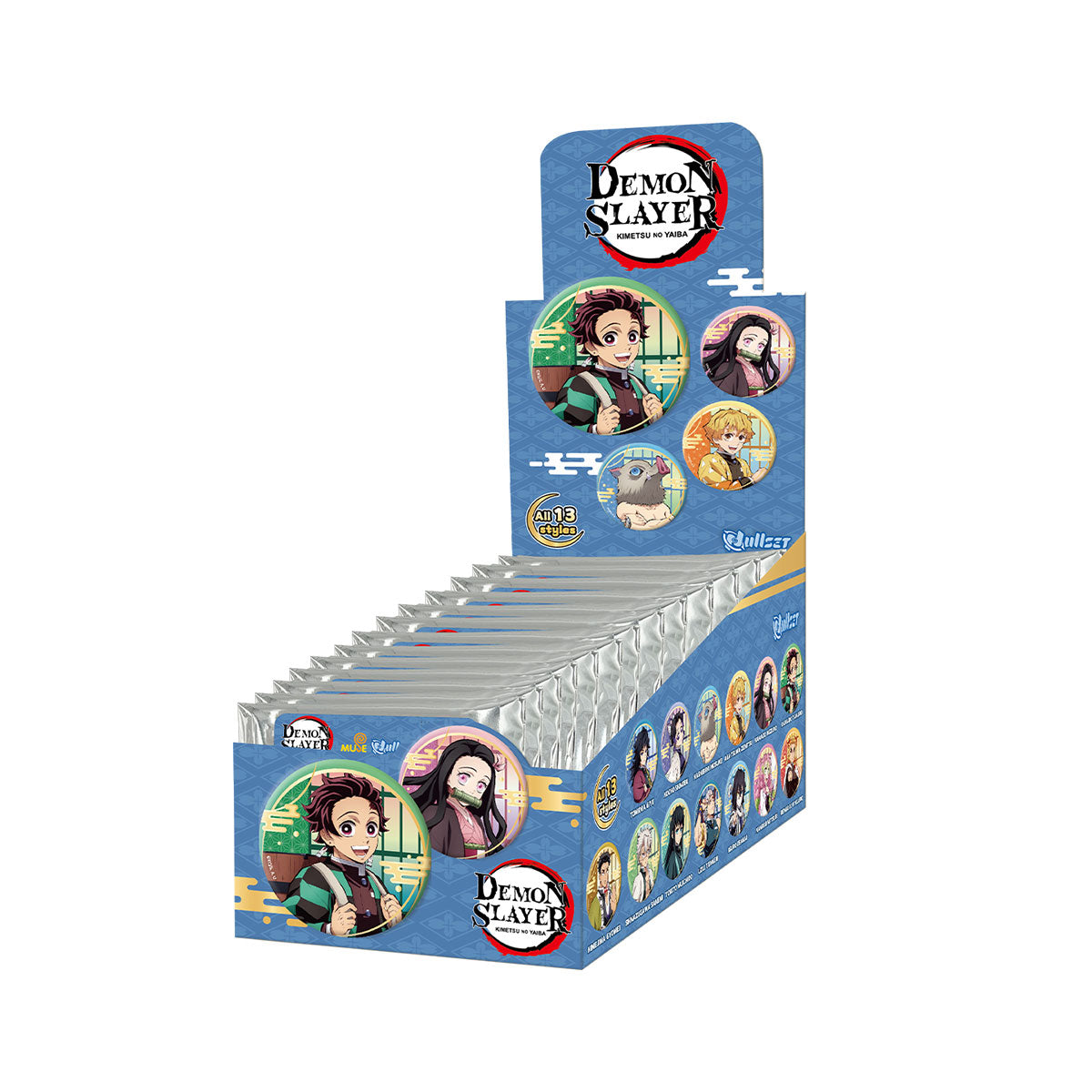 鬼滅之刃 立繪徽章 盲抽1個 (共13款)