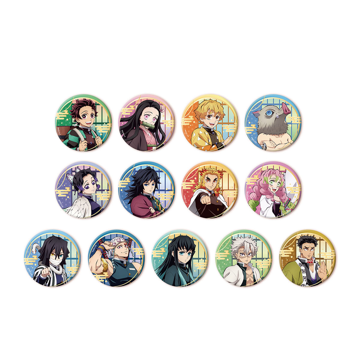 鬼滅之刃 立繪徽章 盲抽1個 (共13款)