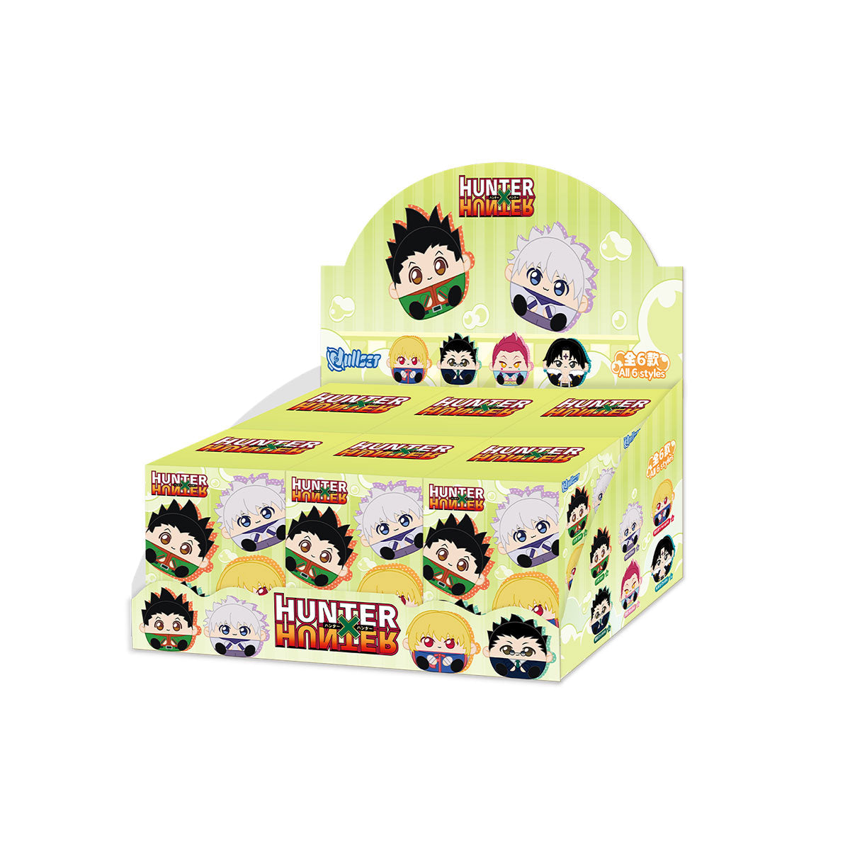 Hunter x Hunter 全職獵人 盲盒Q版糰子毛公仔吊飾 (盲抽1個,共6款)