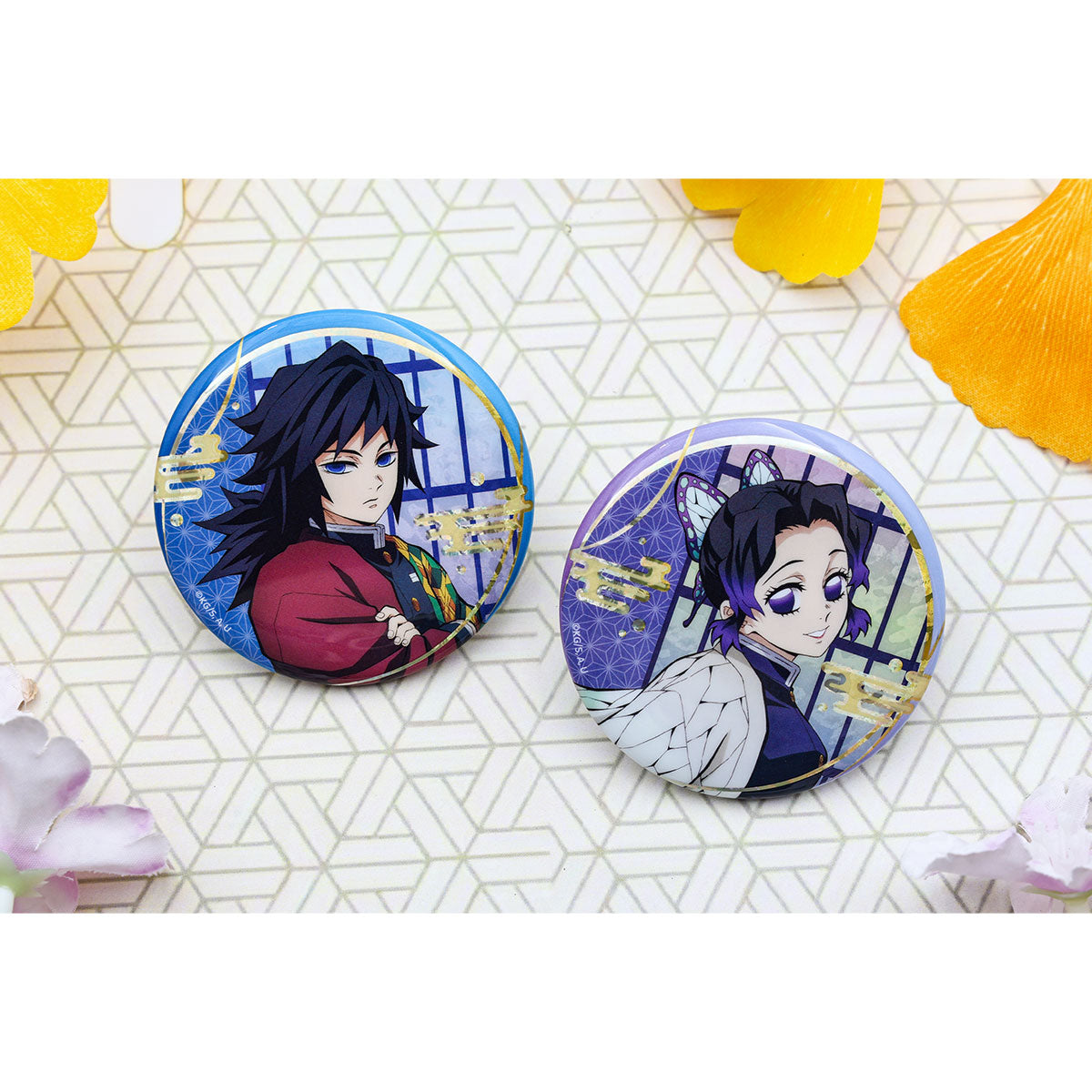 鬼滅之刃 立繪徽章 盲抽1個 (共13款)