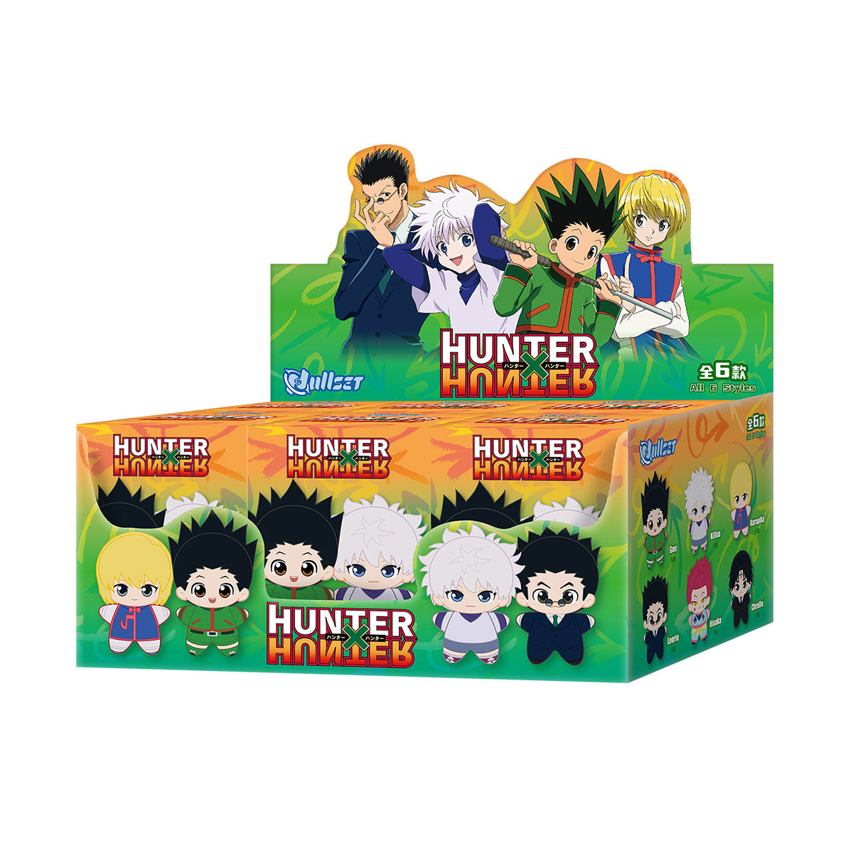 Hunter x Hunter 全職獵人 盲盒毛公仔吊飾 (盲抽1個,共6款)