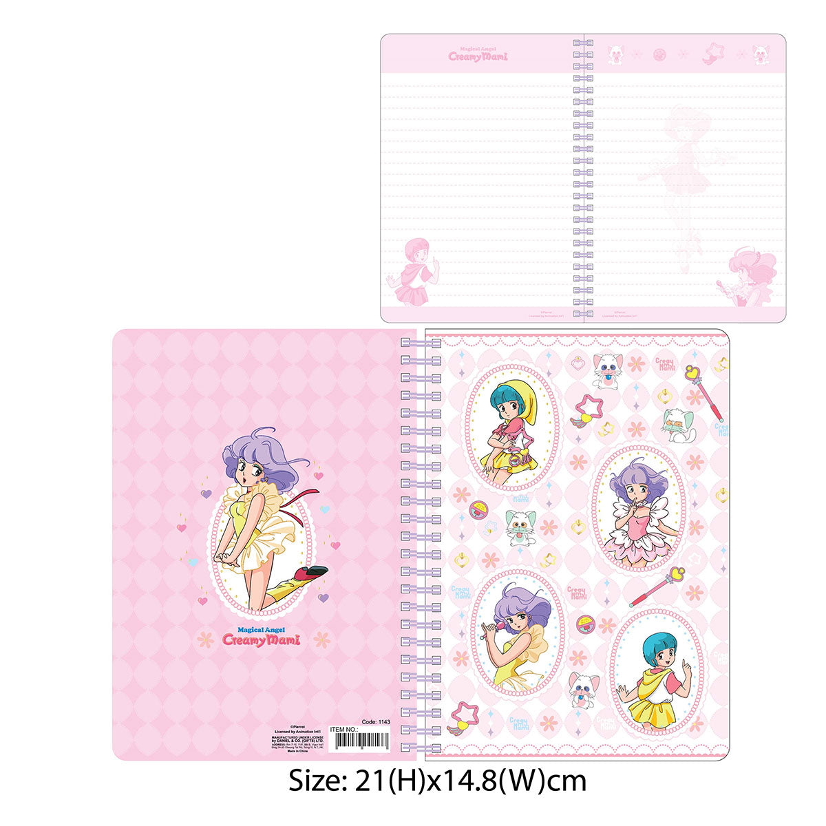 我係小忌廉 A5筆記簿 粉紅色