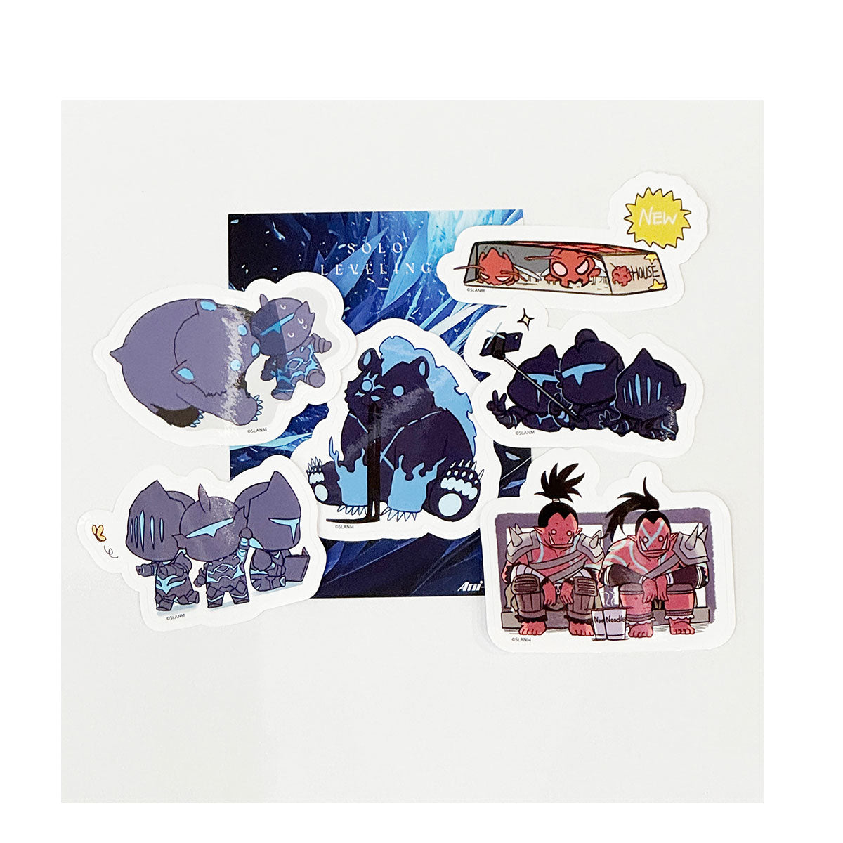 我獨自升級 旅行貼紙套裝