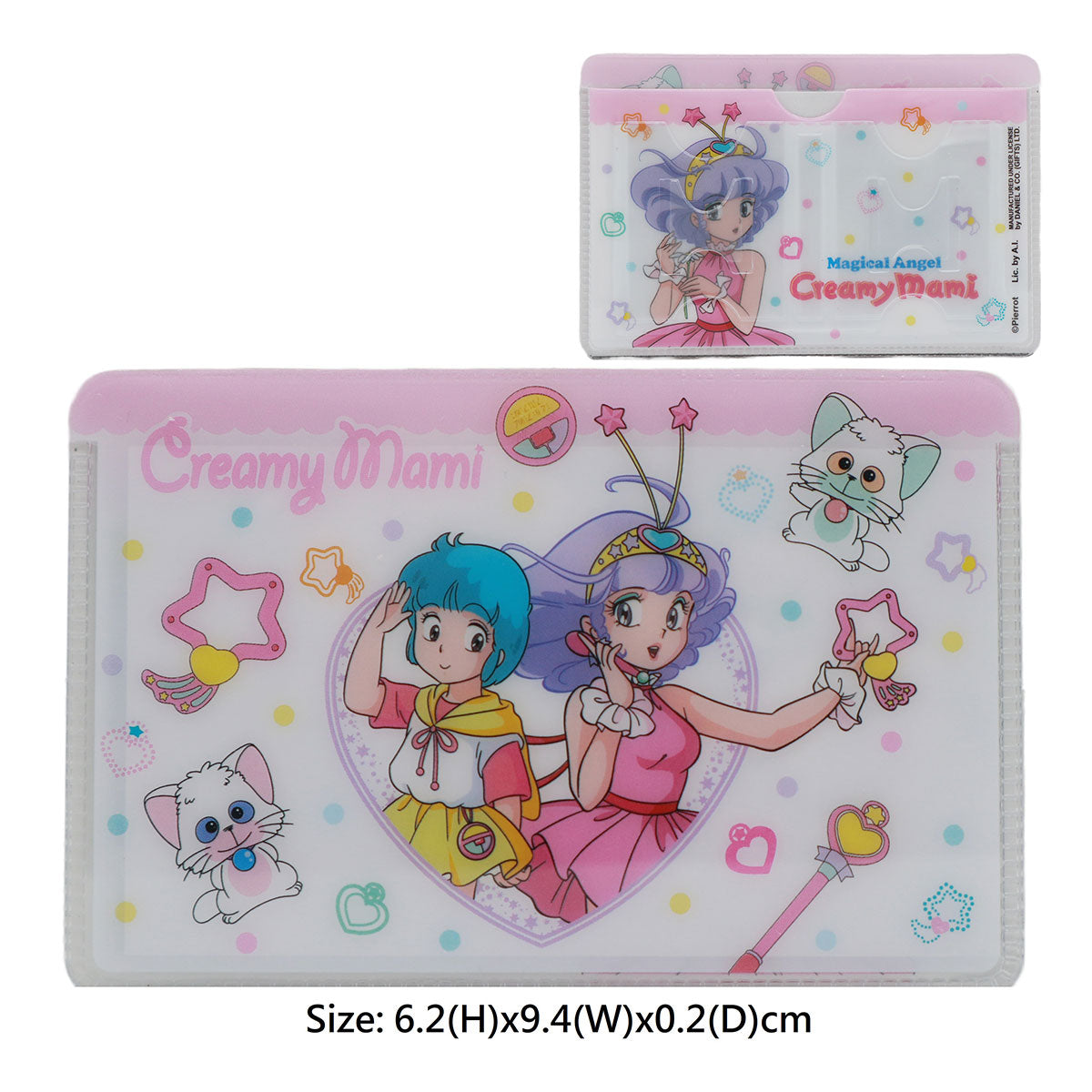 我係小忌廉 單層多用途咭套 白色