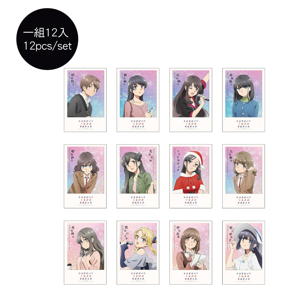 青春豬頭少年 拍立得風明信片組(12入) A款 綜合