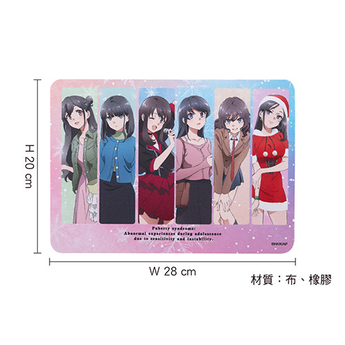 青春豬頭少年 電競級滑鼠墊 A款