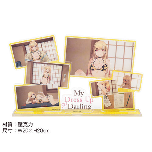 戀上換裝娃娃 全圖壓克力立牌(大) C款 海夢