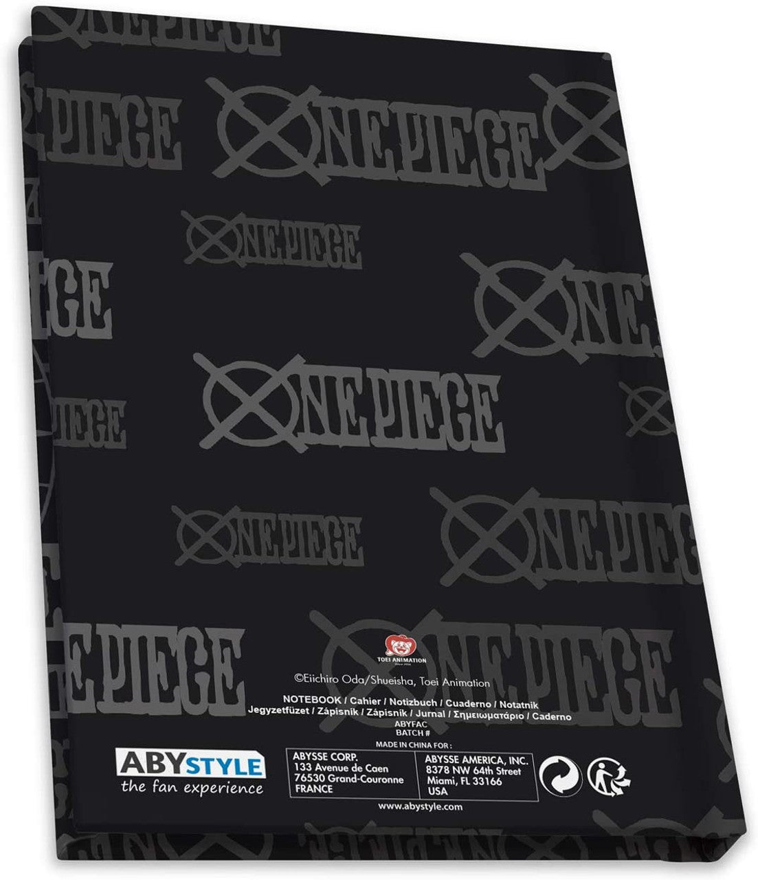 ONE PIECE 海賊王 禮品套裝PCK197 (長型杯+匙扣+A5筆記本)