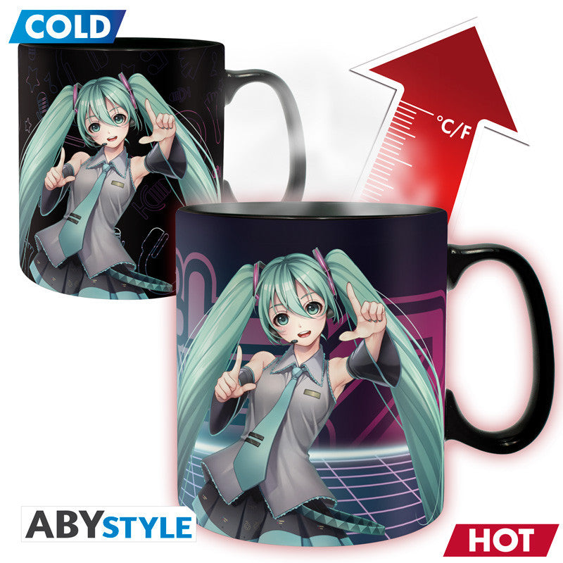 初音未來 熱力變色馬克杯 460ml 初音
