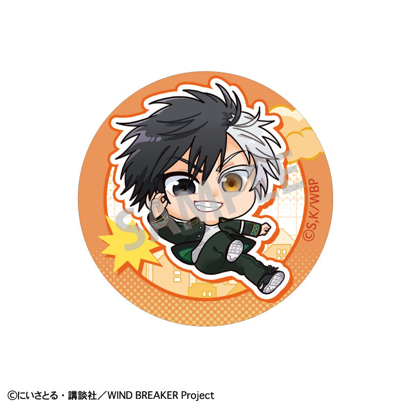 《WIND BREAKER 防風少年》飄浮風格盲抽襟章 多人 盲抽1個 共6款
