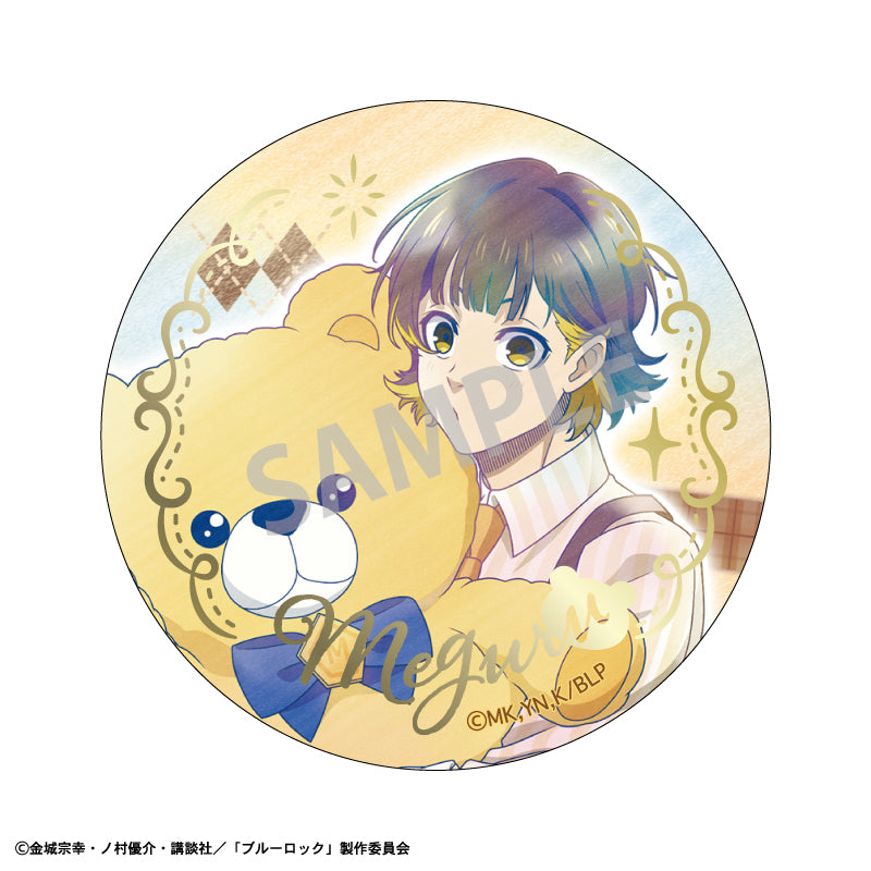 《 BLUE LOCK 藍色監獄》盲抽燙金襟章 Kamio JP RETOUCH系列 泰迪熊 盲抽1個 共6款