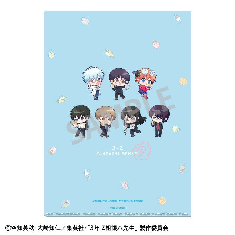 《銀魂 3年Z班銀八老師》Q版造型文件夾 順道買零食的日子
