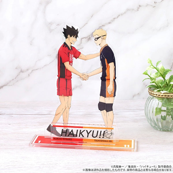 排球少年!! 壓克力立牌座 月島螢 黑尾鐵朗