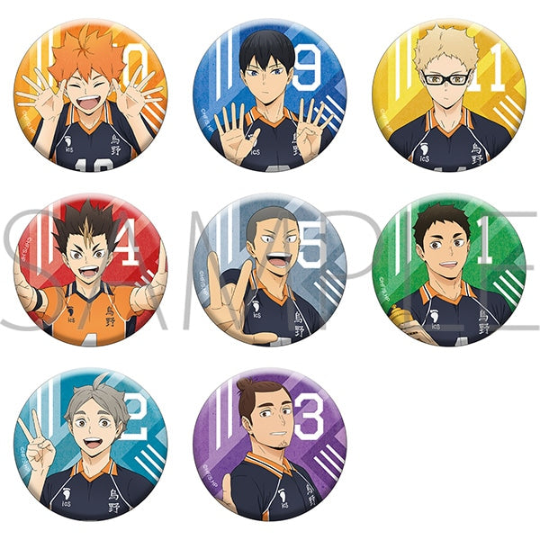 TOHO《排球少年!!》背號系列 盲抽襟章 盲抽1個 共8款