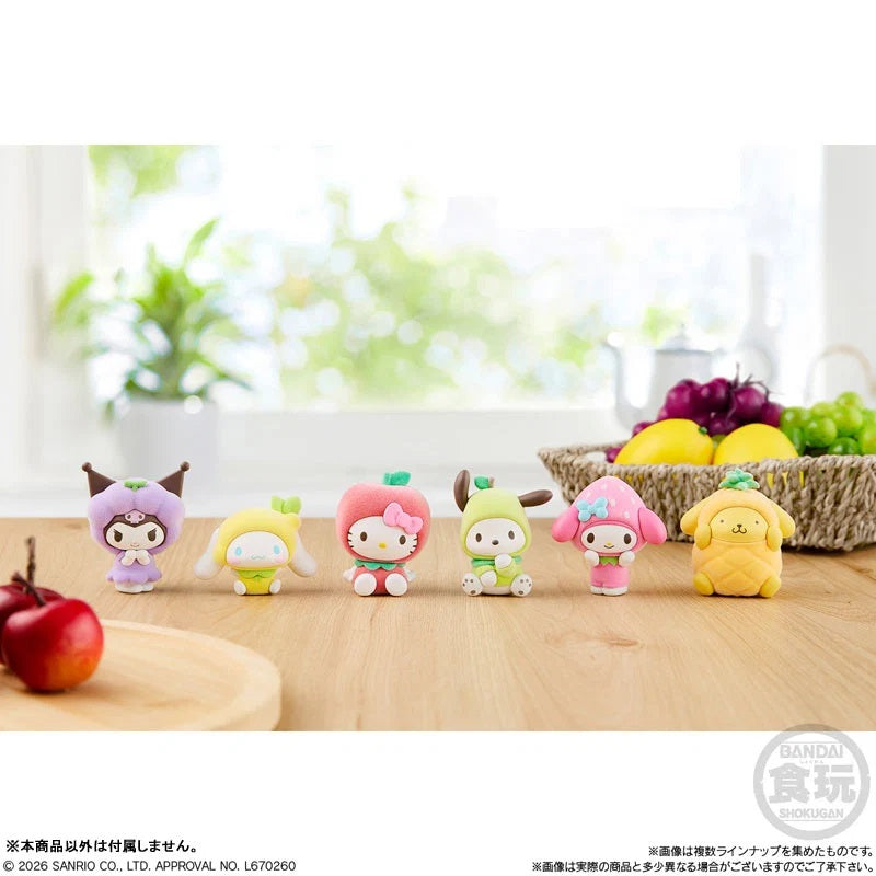Bandai Candy Toys SANRIO角色 人偶扮演公仔2 水果主題