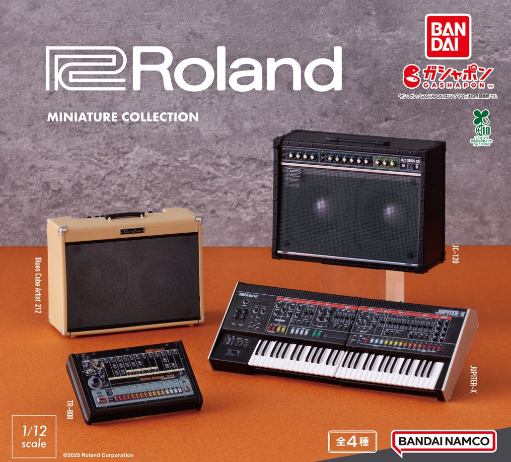 Bandai 扭蛋 Roland 迷你商品收藏