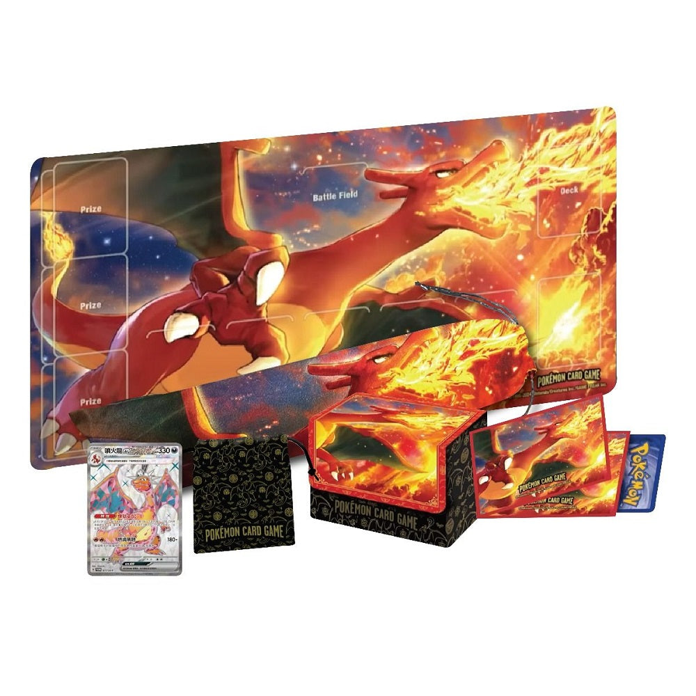 Pokemon寶可夢 集換式卡牌遊戲 朱&紫 頂級收藏箱噴火龍 (1盒)