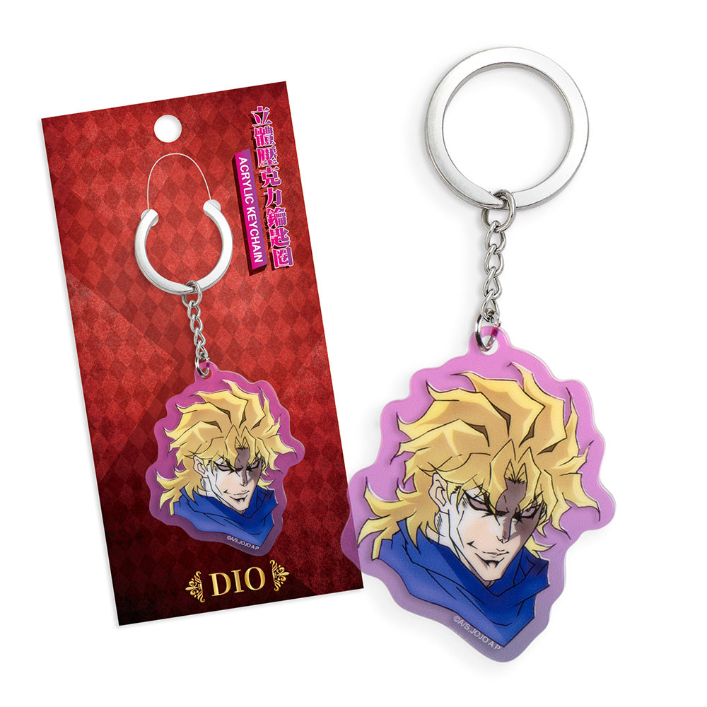 JoJo的奇妙冒險 立體壓克力鎖匙扣 A款