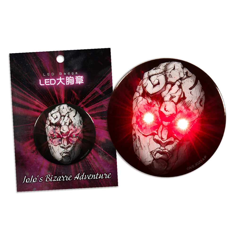 JoJo的奇妙冒險 LED胸章(大) A款 石鬼面