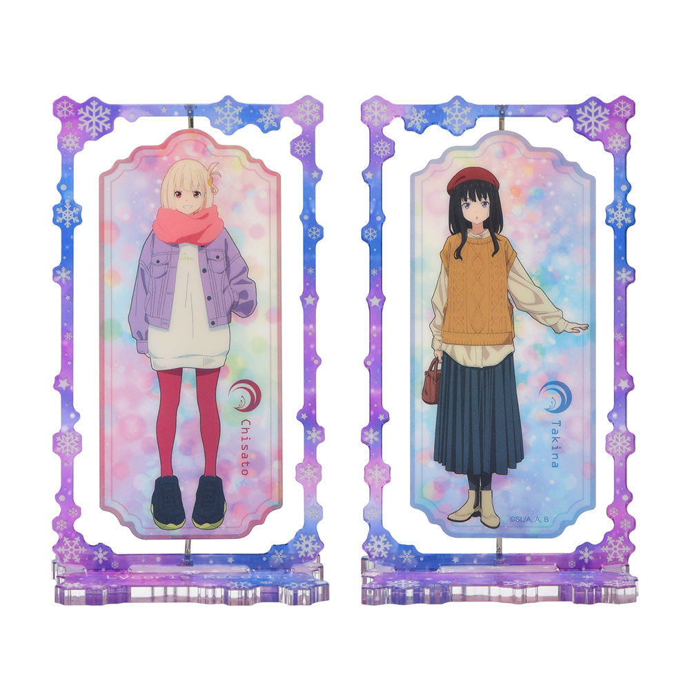 莉可麗絲 旋轉壓克力牌 A款