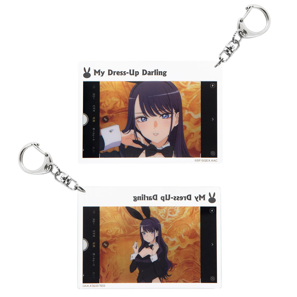 戀上換裝娃娃 大壓克力鎖匙扣 C款