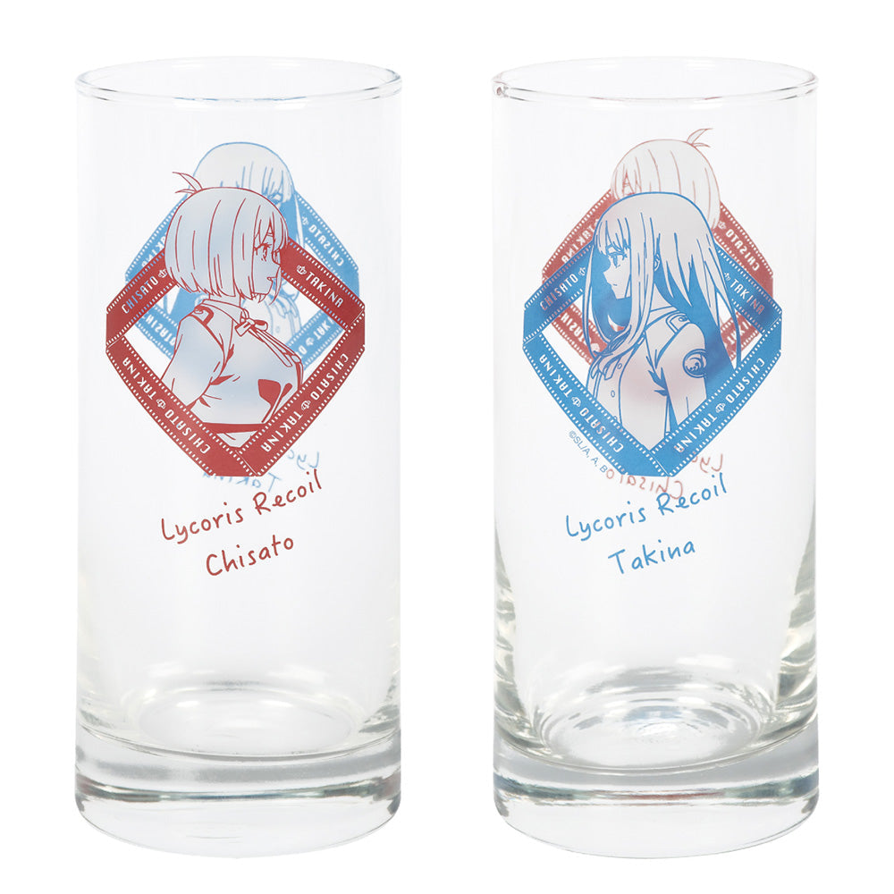 莉可麗絲 長型玻璃水杯 460ml A款 千+瀧