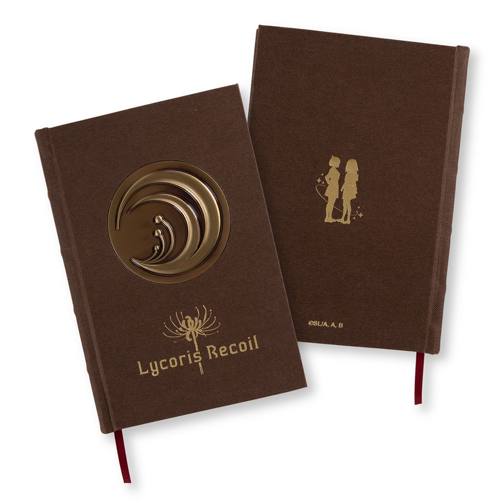 莉可麗絲 徽章質感筆記本 A款