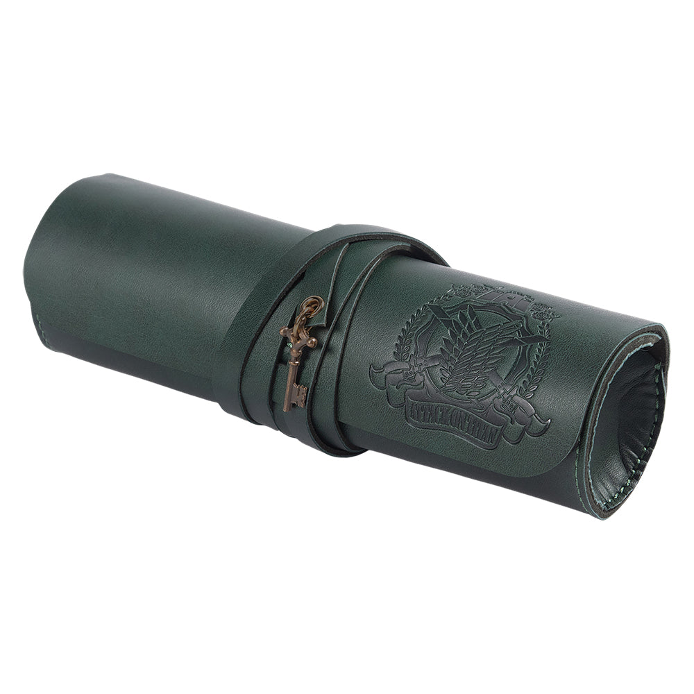 進擊的巨人 皮質卷軸多功能袋 A款 調查+艾鑰