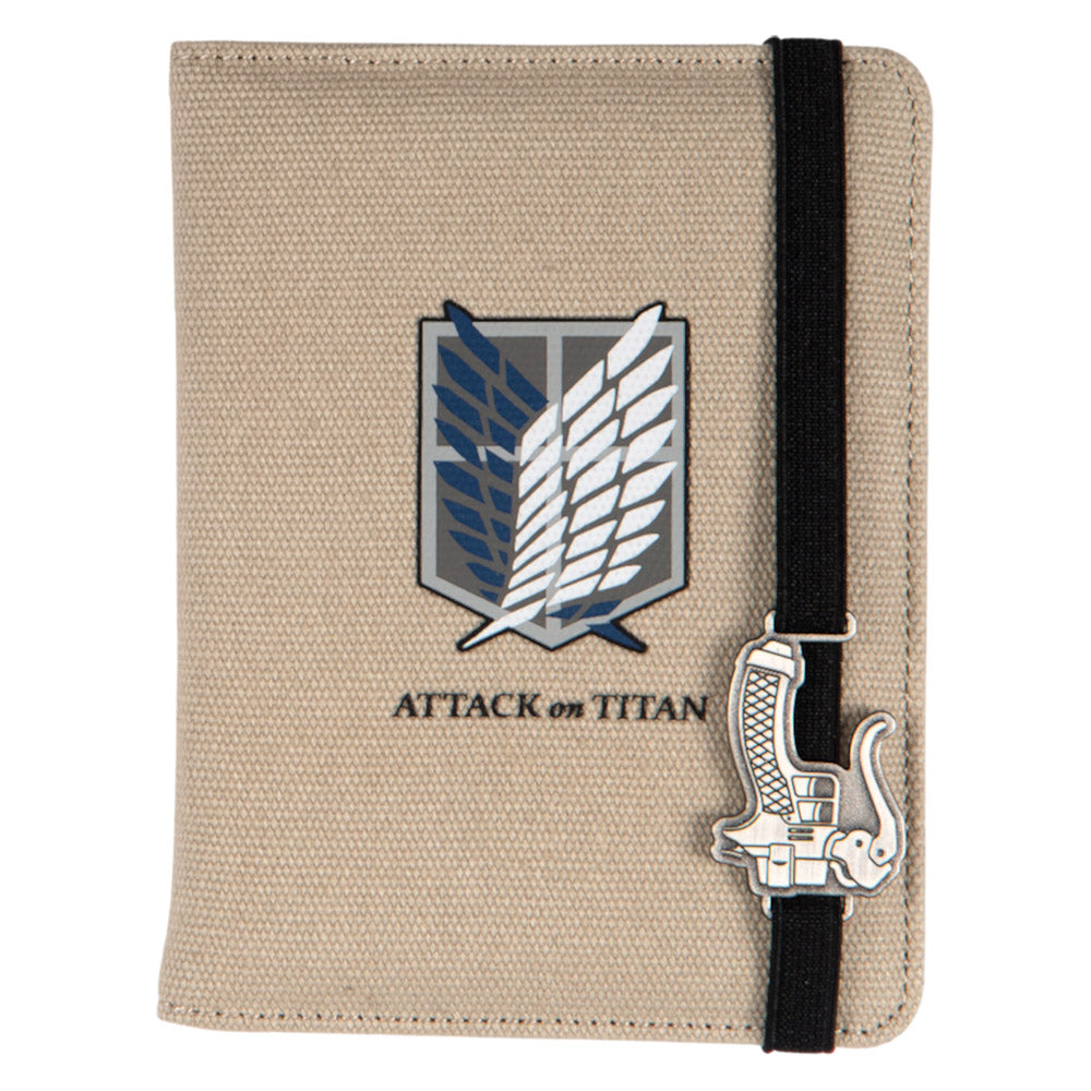 進擊的巨人 金屬配件護照套 A款