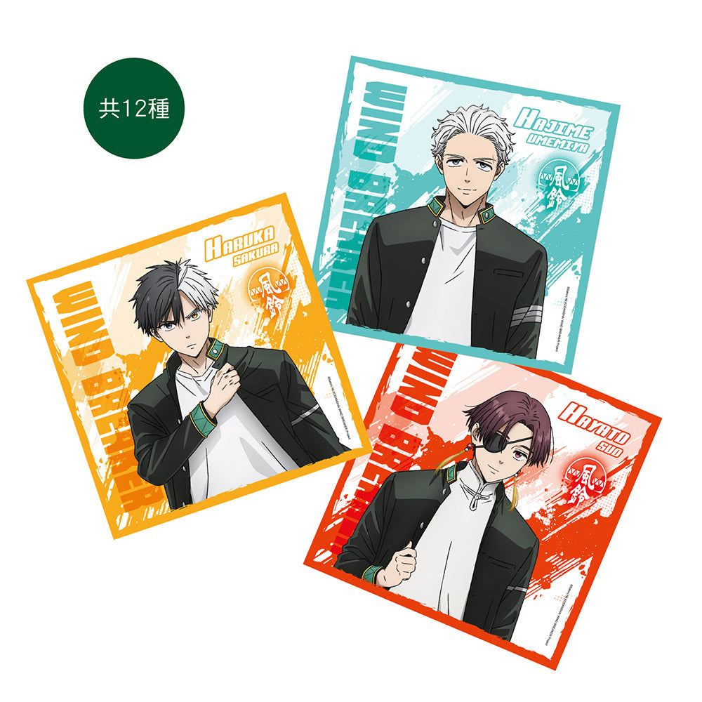 防風少年 盲抽色紙(20×20cm) B款 綜合 盲抽1個(共12款)