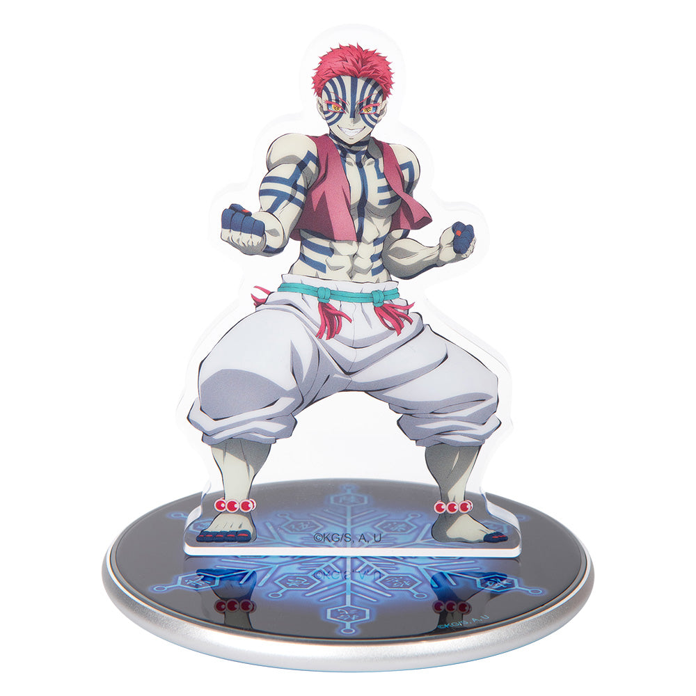 鬼滅之刃無限城篇 背光無線手機充電器(附立牌) A款 猗窩座