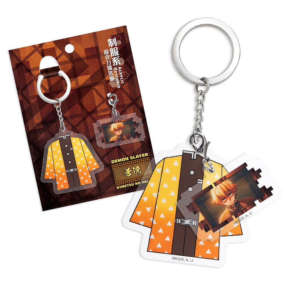 鬼滅之刃無限城篇 制服系壓克力鎖匙扣 B款 善逸