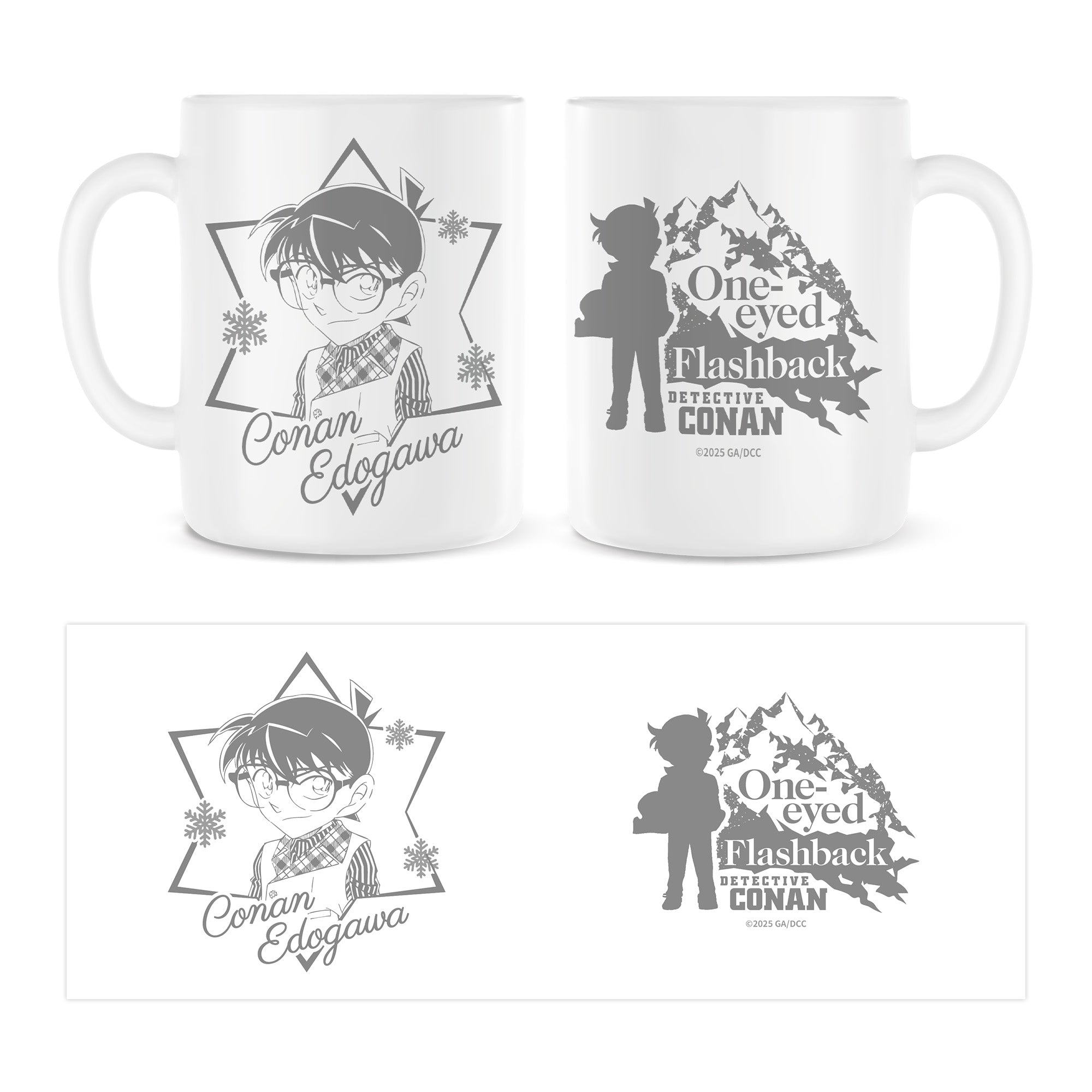 名偵探柯南:獨眼的殘像 陶瓷杯 雪山