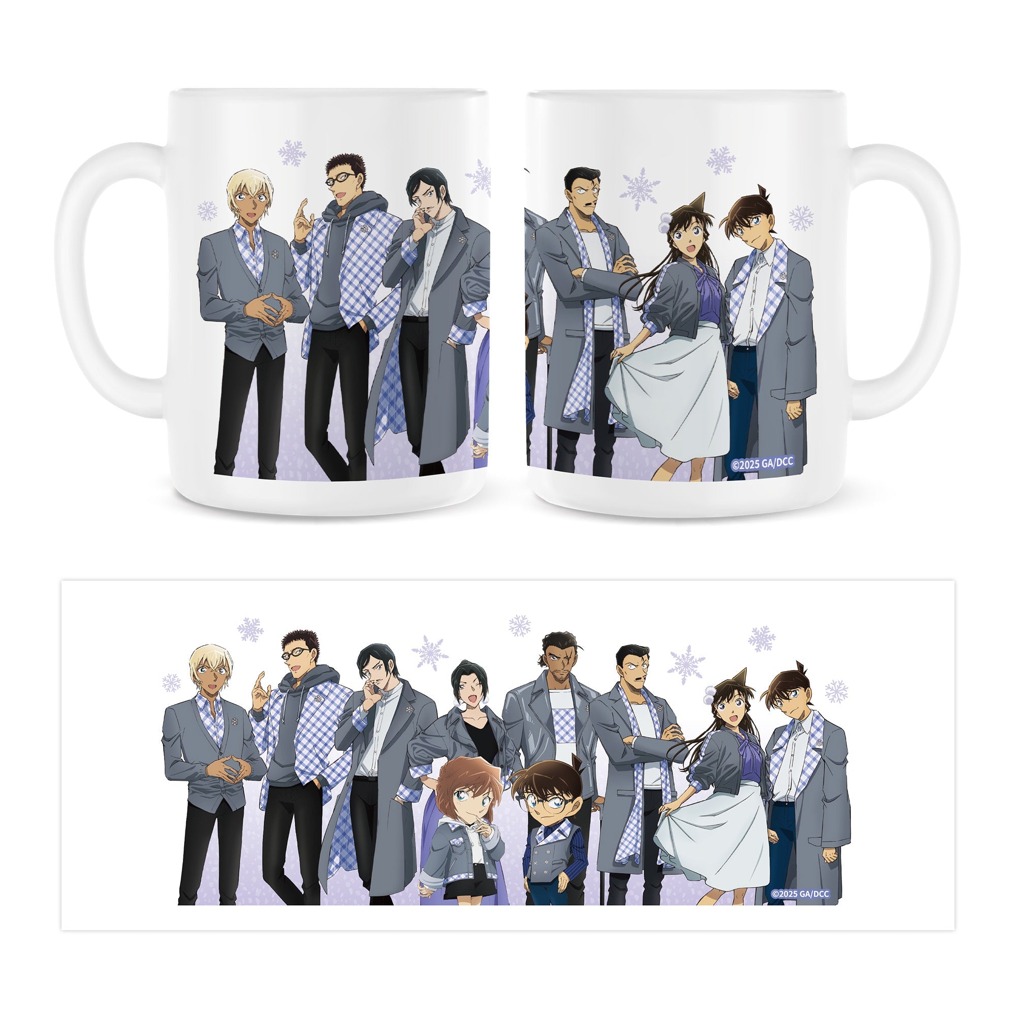 名偵探柯南:獨眼的殘像 陶瓷杯 雪花