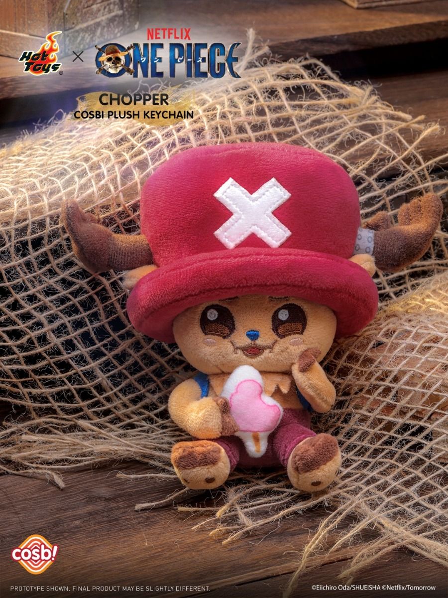 Hot Toys《ONE PIECE 海賊王》索柏 COSBI Plush 盲盒毛公仔掛飾 盲抽1個 (共6款)