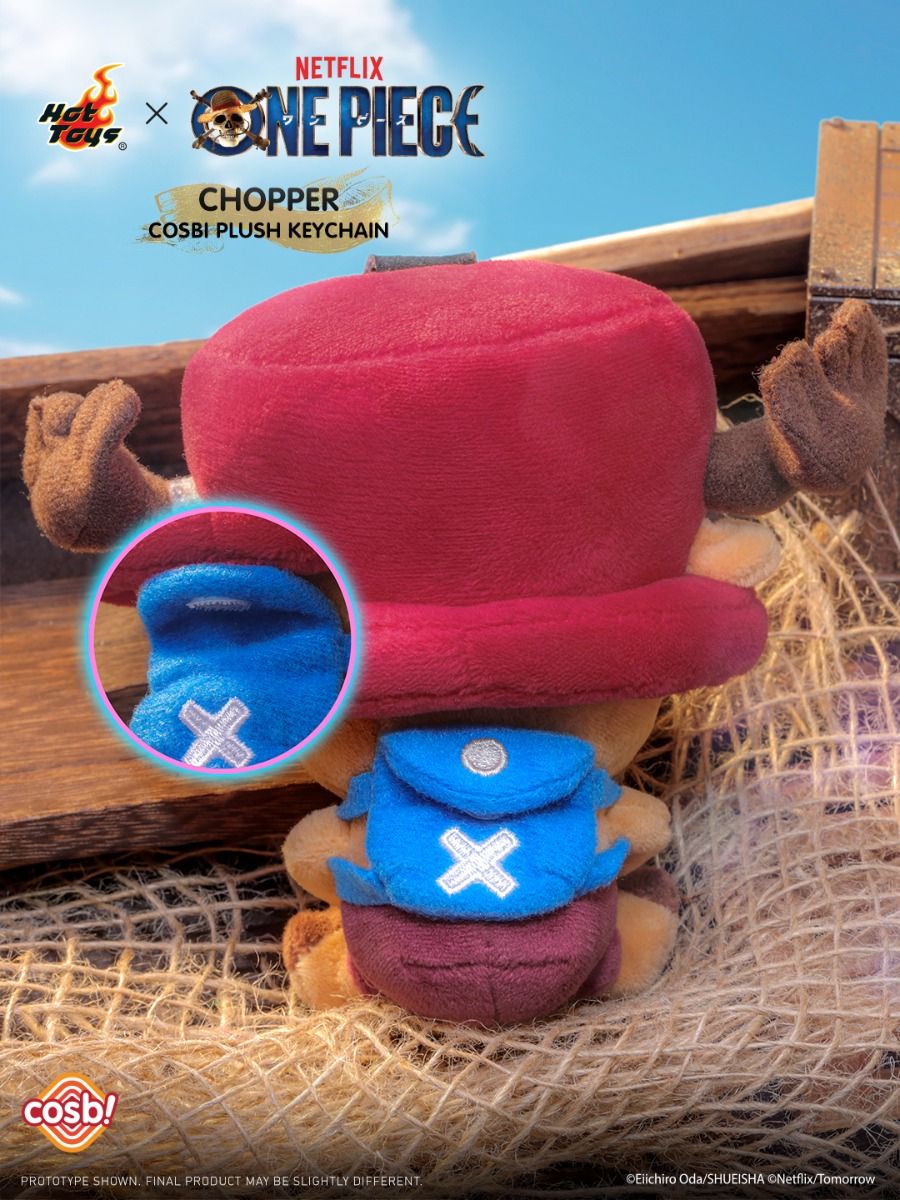 Hot Toys《ONE PIECE 海賊王》索柏 COSBI Plush 盲盒毛公仔掛飾 盲抽1個 (共6款)