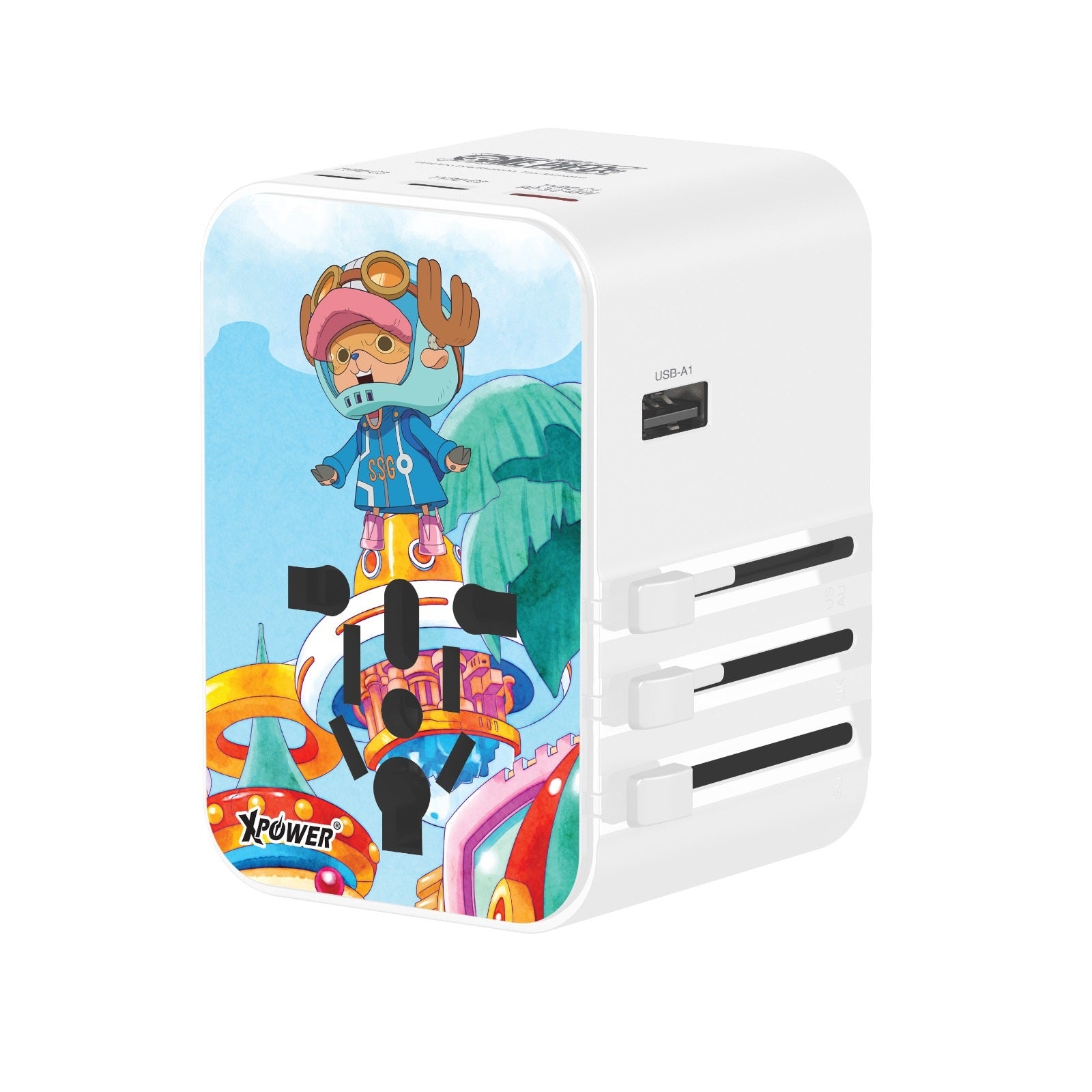 XPower《海賊王》6輸出 45W PD/PPS GaN旅行充電器