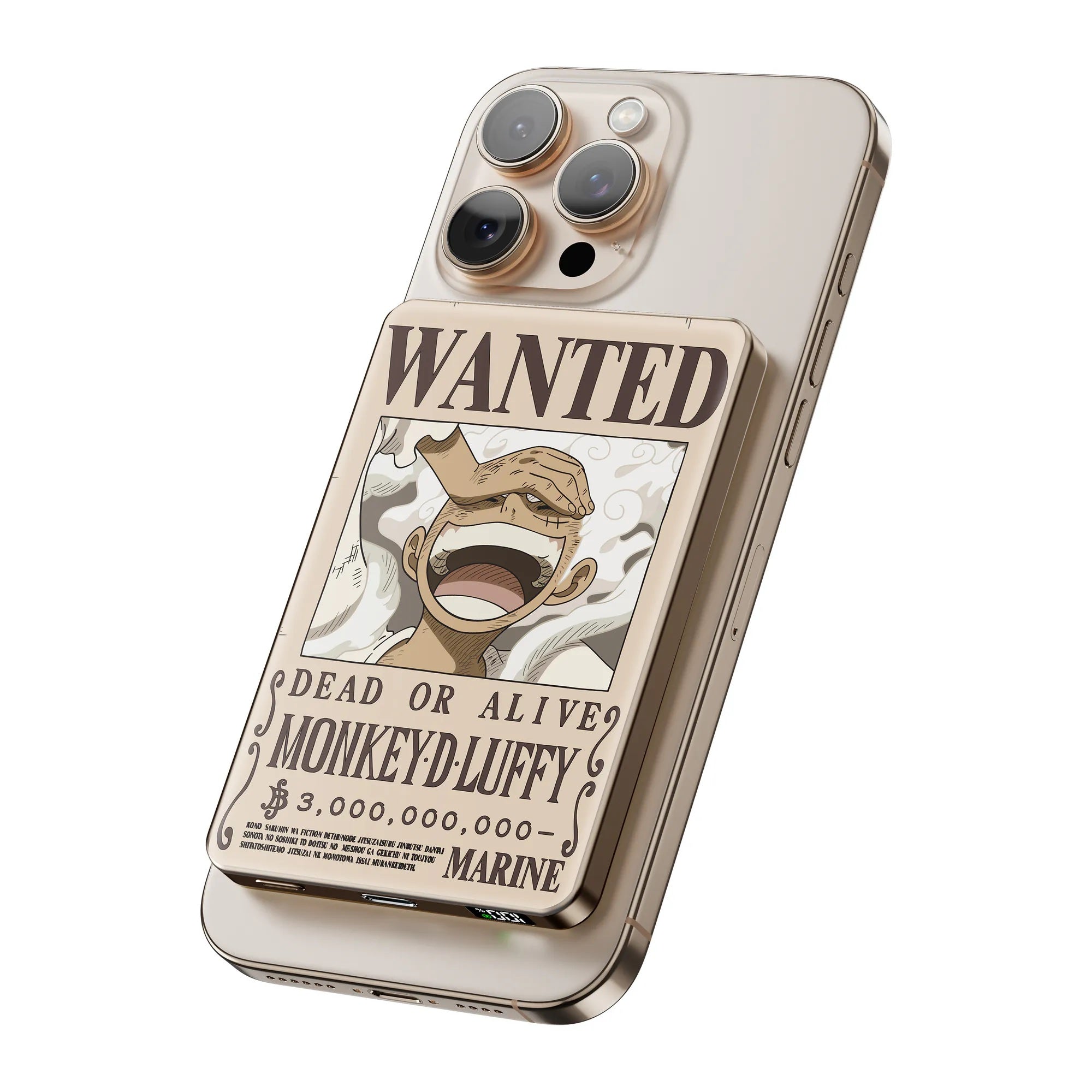 XPower《海賊王》MagSafe 3合1 10000mAh超薄數顯無線充電器