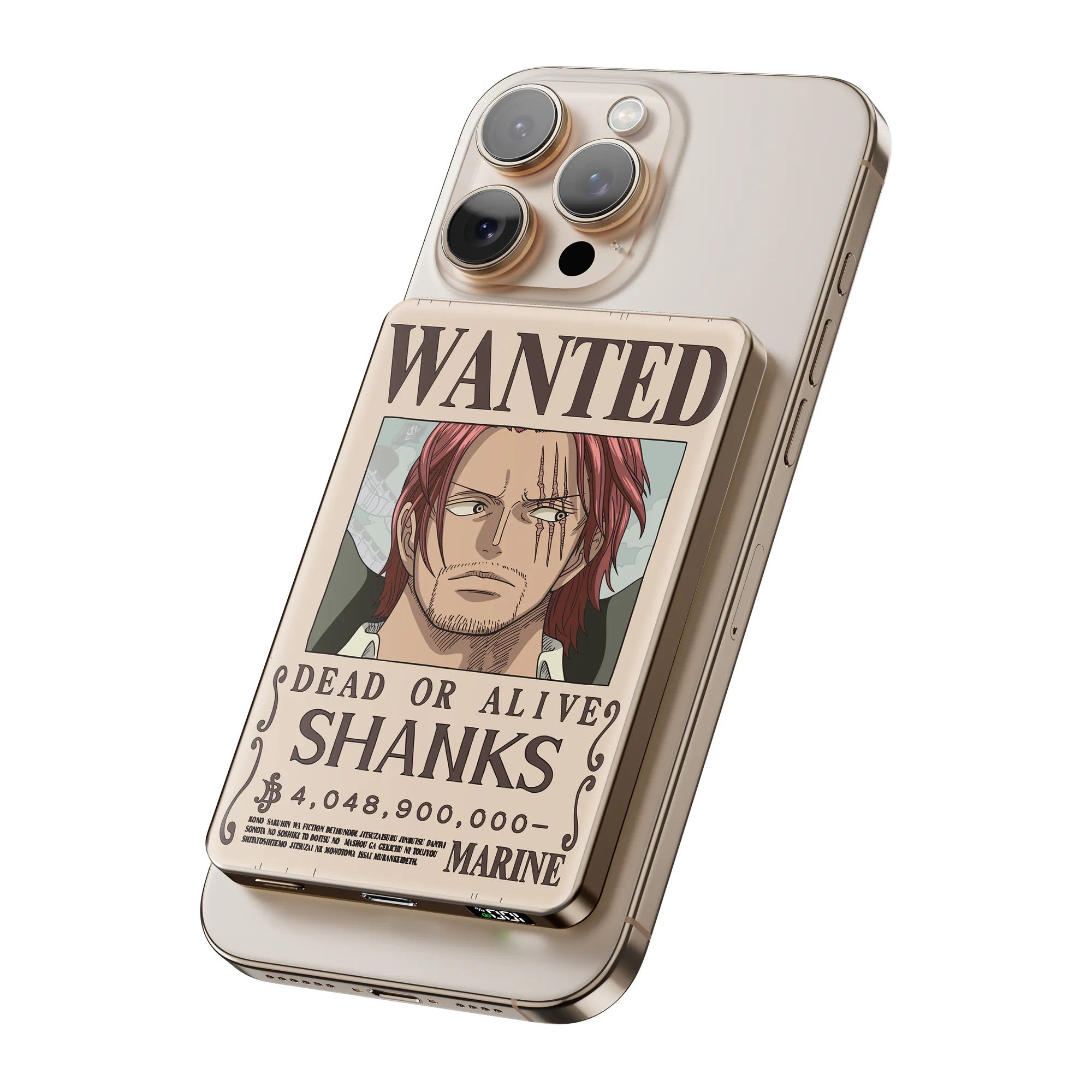 XPower《海賊王》MagSafe 3合1 10000mAh超薄數顯無線充電器