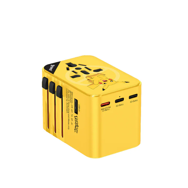XPower《Pokemon》TA45B 45W 6輸出 PD3.0/PPS旅行充電器 比卡超
