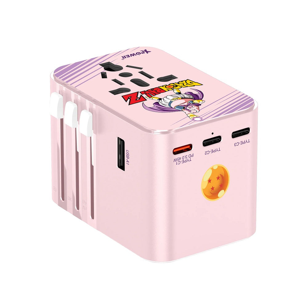 XPower《龍珠》TA45B 45W 6輸出 PD3.0/PPS旅行充電器 魔人布歐