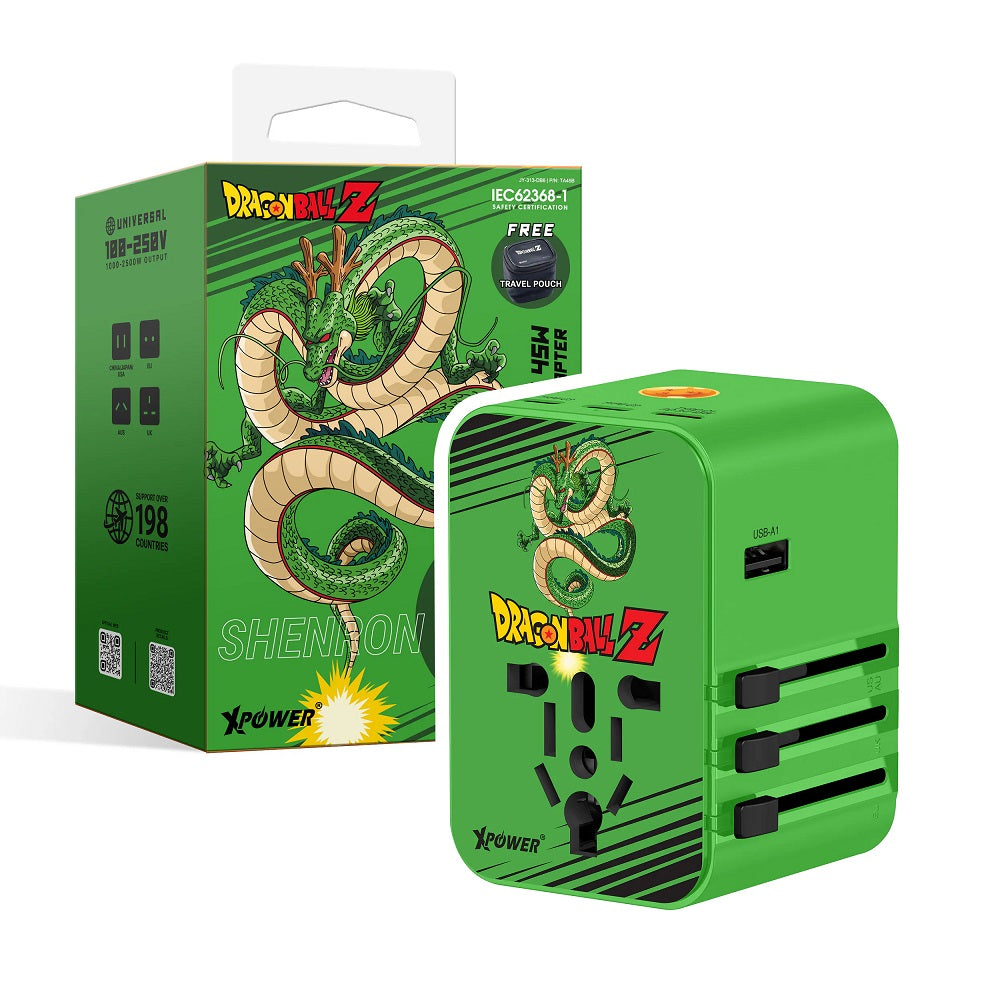 XPower《龍珠》TA45B 45W 6輸出 PD3.0/PPS旅行充電器 神龍