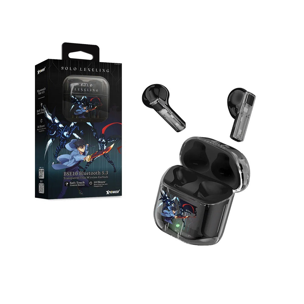 XPower《我獨自升級》BSE10 透明真無線 藍牙5.3藍牙耳機