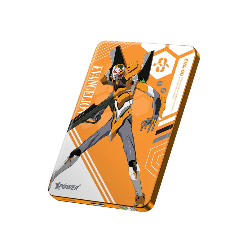 XPower《EVA新世紀福音戰士》MagSafe 3合1 10000mAh超薄數顯無線充電器