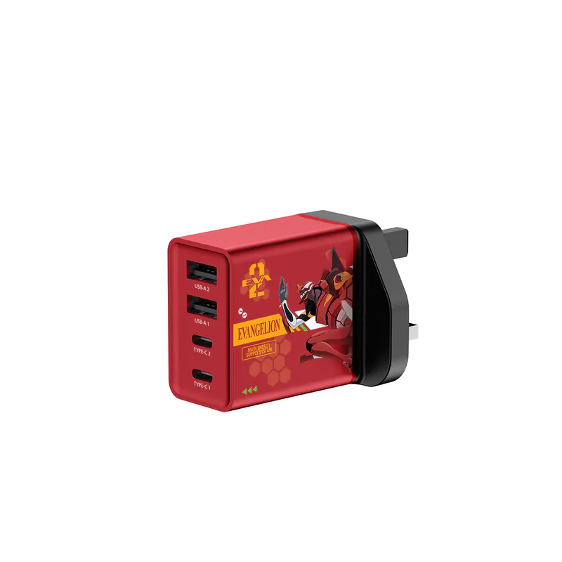 XPower《EVA新世紀福音戰士》30W 4輸出PD快充充電器 (WC30)