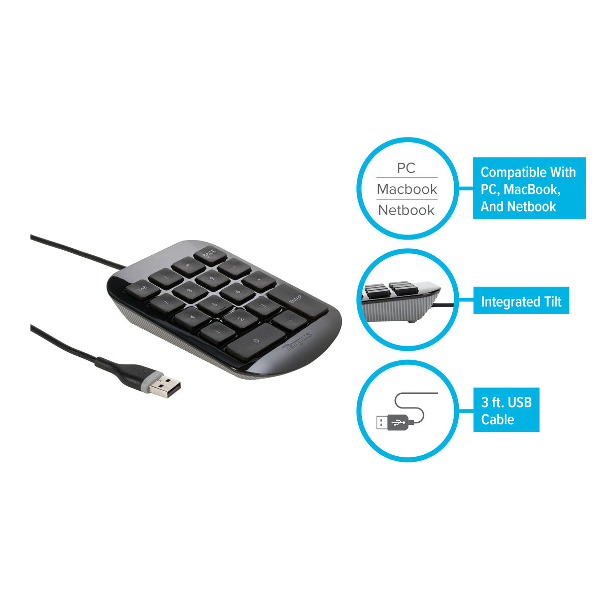 Targus AKP10 Full-sized Numeric Keypad
