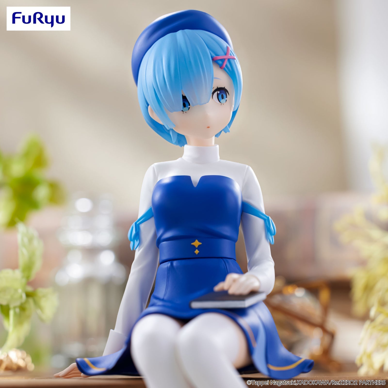 FuRyu Noodle Stopper Figure《Re:從零開始的異世界生活》雷姆(Book Girl ver.)