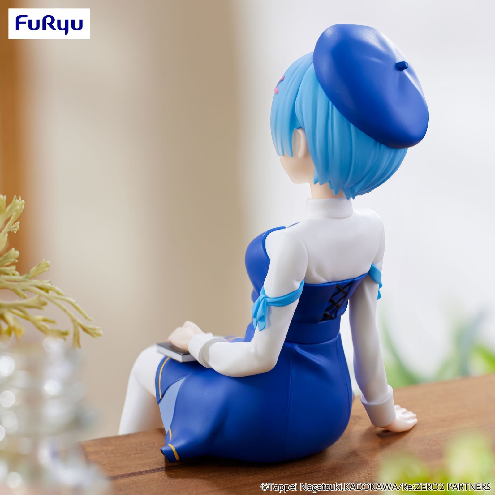 FuRyu Noodle Stopper Figure《Re:從零開始的異世界生活》雷姆(Book Girl ver.)